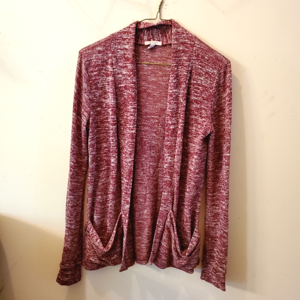 Red Heathered cardigan